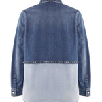 Camicia in denim Studshirt 2V3DB94J 93B558 VALENTINO GARAVANI 