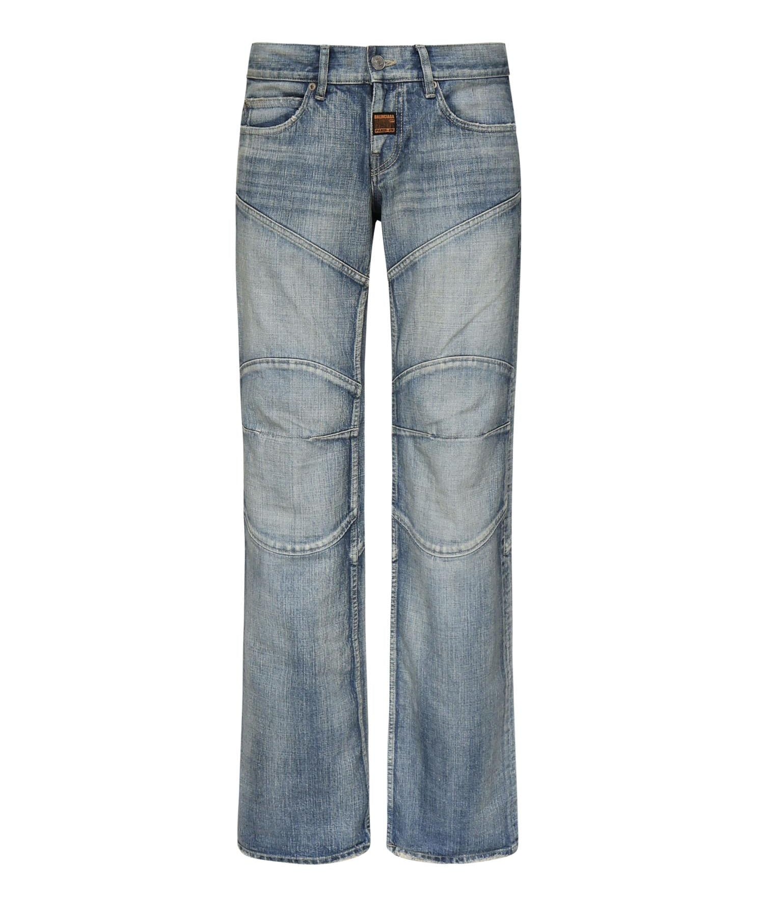 Jeans a vita bassa in denim 833433 TSW694200 BALENCIAGA 