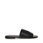 Slide in pelle con logo A80397 A036380999 DOLCE & GABBANA 