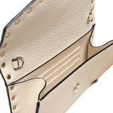 Portafoglio Rockstud in pelle con catena 7W2P0AR6 VSHI16 VALENTINO GARAVANI 