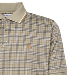 Polo in misto cotone Check<BR/> 8119563 C4053 BURBERRY 