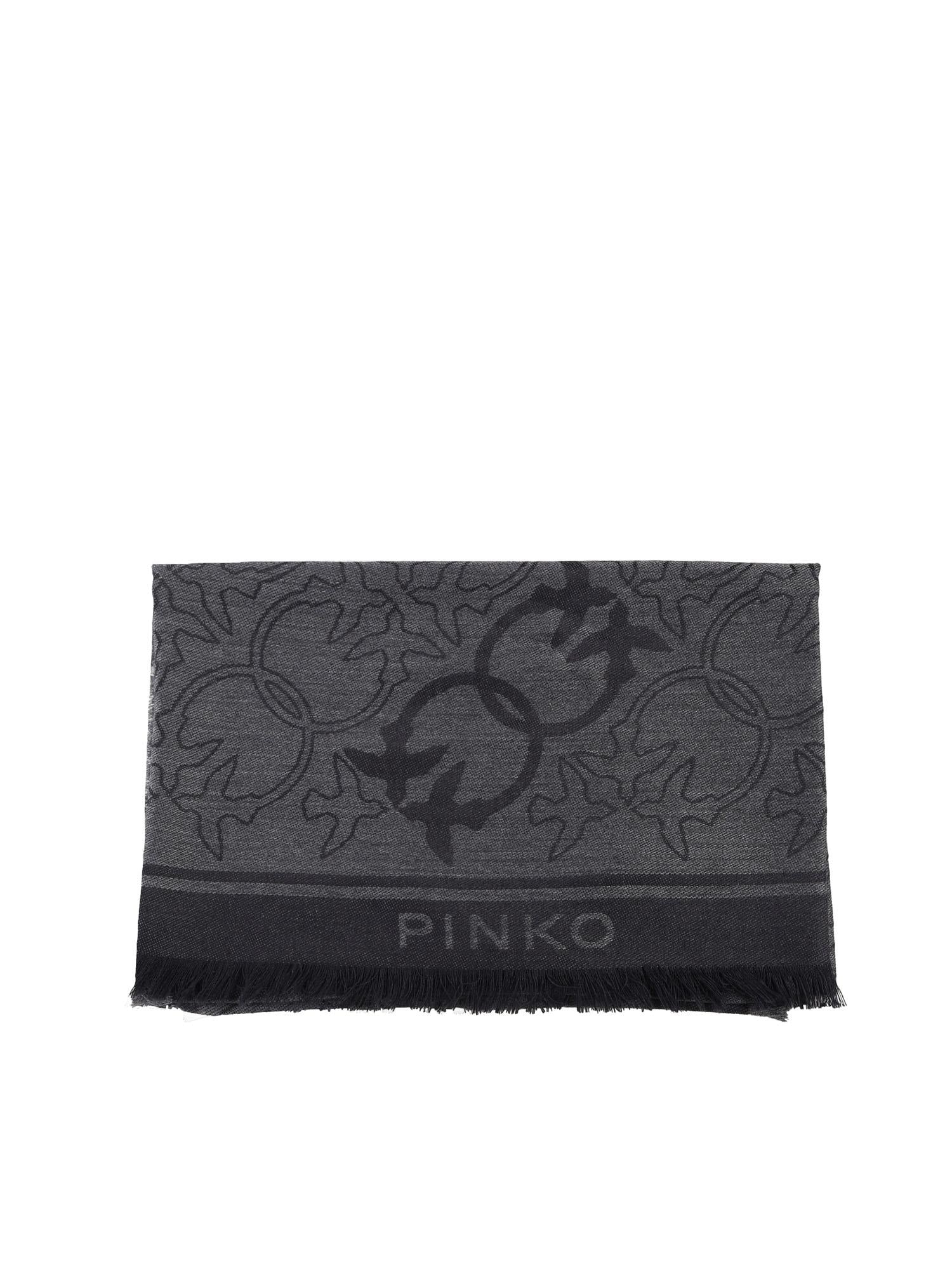 Sciarpa in misto viscosa jacquard 106017 A2ZHK02 PINKO 
