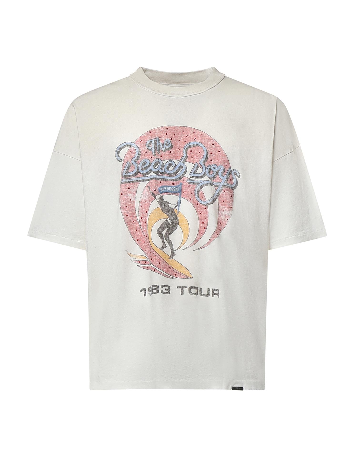 T-shirt Represent x Beach Boys Tour in cotone MLM101225 30 REPRESENT 