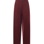 Pantalone palazzo in misto viscosa DP9926 ROUGE NOIRE OTTOD'AME 