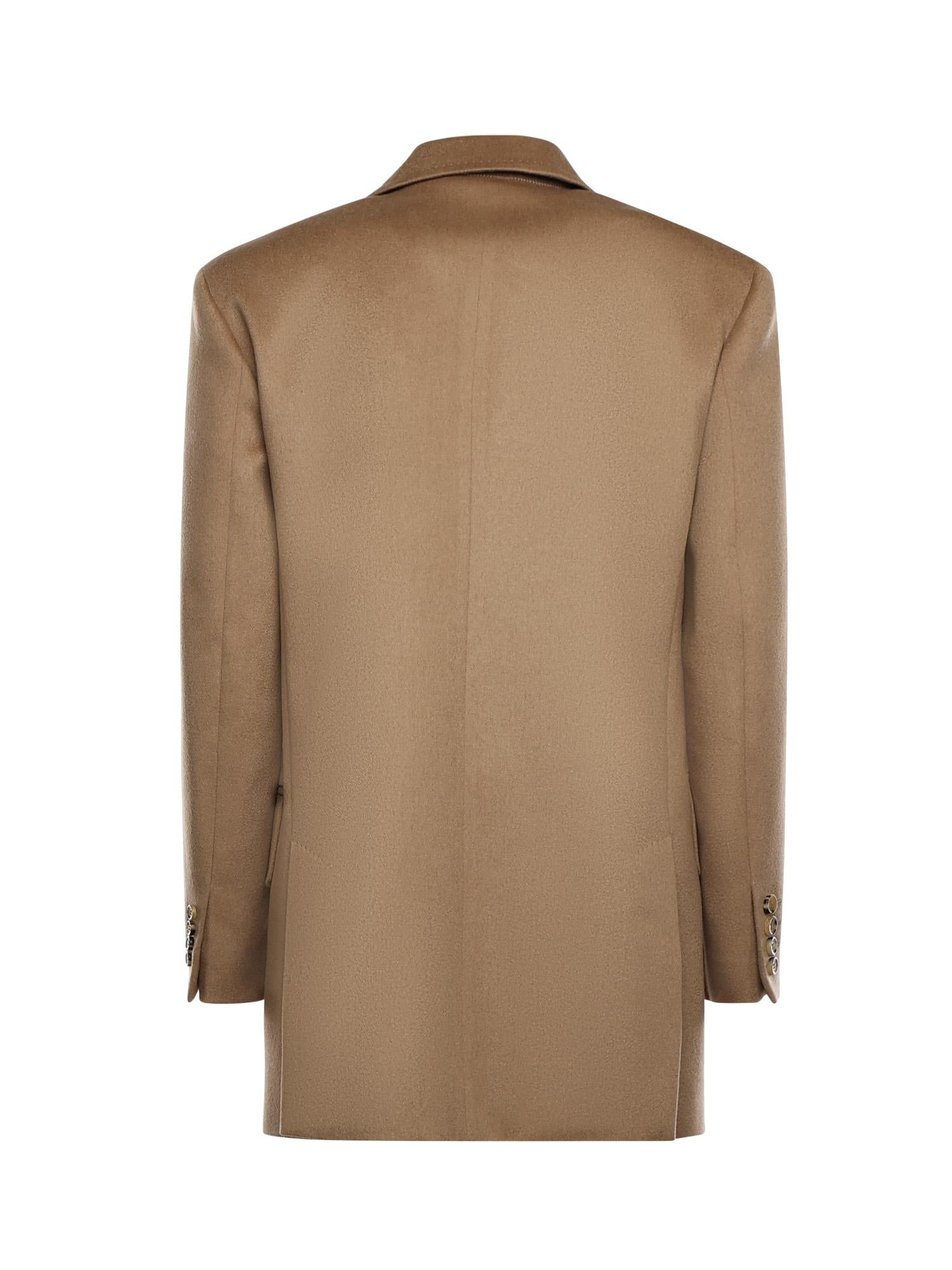 Blazer Olimpia  in cammello zibellinato 2521046012600 001 MAX MARA 