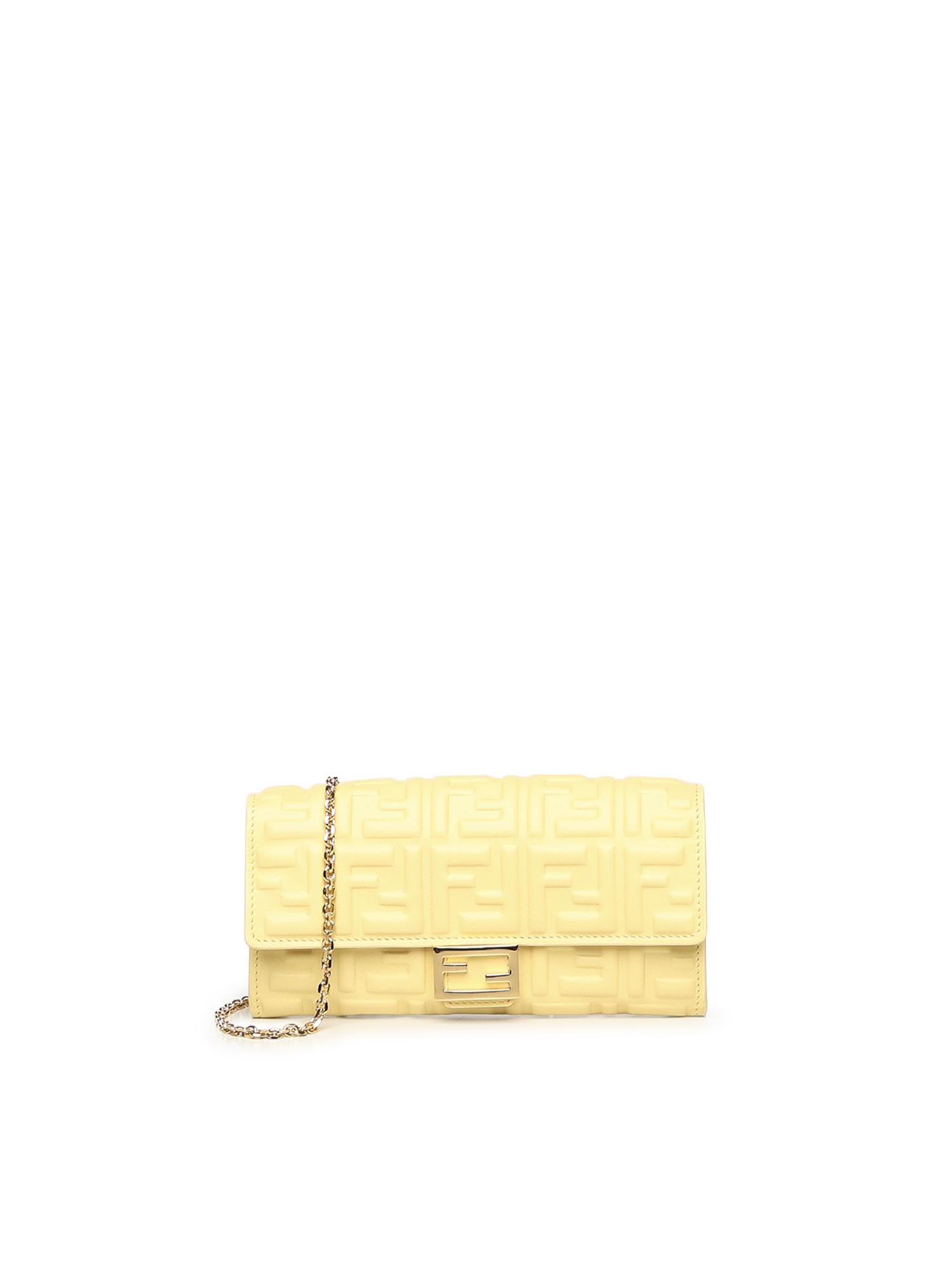 Portafoglio continental Baguette in nappa 8M0365 AAJDF1NPV FENDI