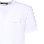 T-shirt in cotone con logo G8PV1Z G7P3NW0800 DOLCE & GABBANA 