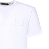 T-shirt in cotone con logo G8PV1Z G7P3NW0800 DOLCE & GABBANA 