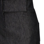 Minigonna in denim con cintura 225DJU271DE0035 9011 COURREGES 
