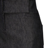 Minigonna in denim con cintura 225DJU271DE0035 9011 COURREGES 