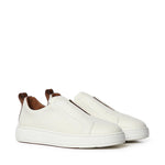 Sneaker slip-on in pelle bottolata MBCD21995BART LLDI50 SANTONI 