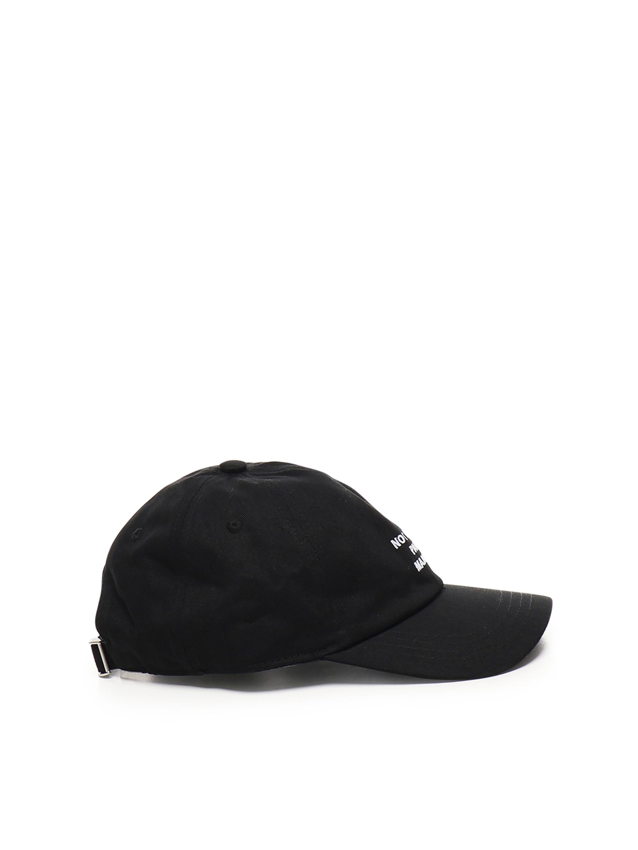 Cappello Slogan in cotone PERMCP151CO138 BL Drôle de Monsieur 