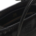 Borsa Solitaire in pelle lucida 5BA302 US0F0002 MIU MIU 