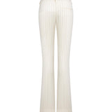 Pantaloni in fresco di lana gessato DP923 ES0080D001 DONDUP 