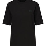 T-shirt con patch logato in silicone K10938C00005 89A17999 MONCLER 