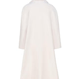 Cappotto monopetto in lana MDFW23830 -PANNA MARIUCCIA Milano 
