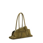 Borsa La Passeggiata Small in suede 250WAH00058 LBT108AA853 THE Attico 