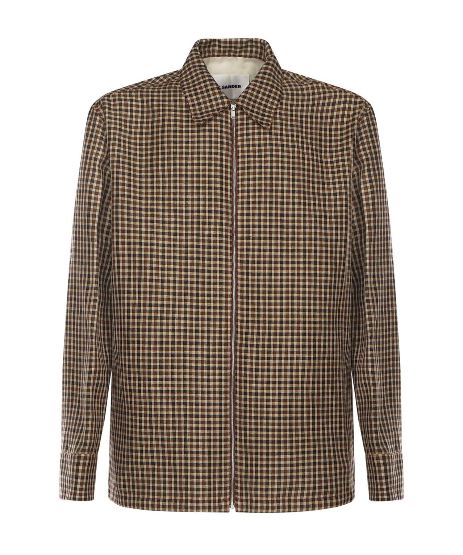 Camicia in misto lana J22DL0337 J40252242 JIL SANDER 