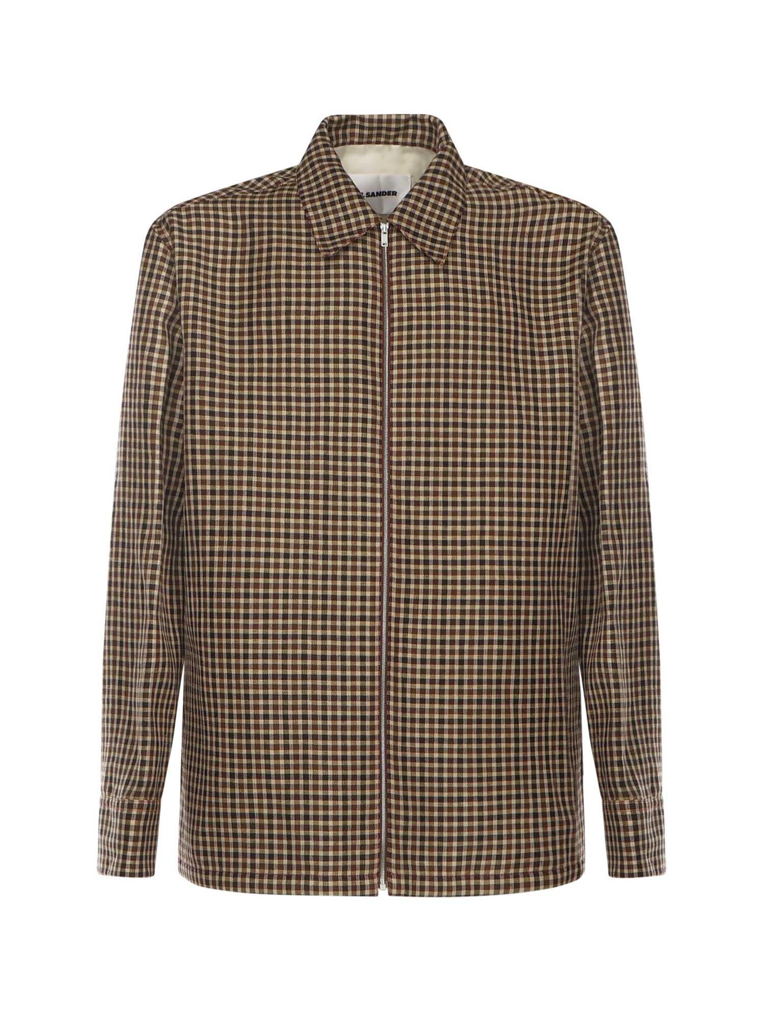 Camicia in misto lana J22DL0337 J40252242 JIL SANDER 