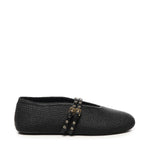 Ballerine Flat in paglia AA3A058TK036 999 ALAIA 
