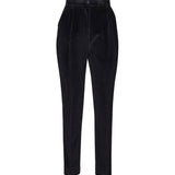 Pantaloni tuxedo sartoriali in velluto di cotone<BR/> FTC71T FUVG7N0000 DOLCE & GABBANA 