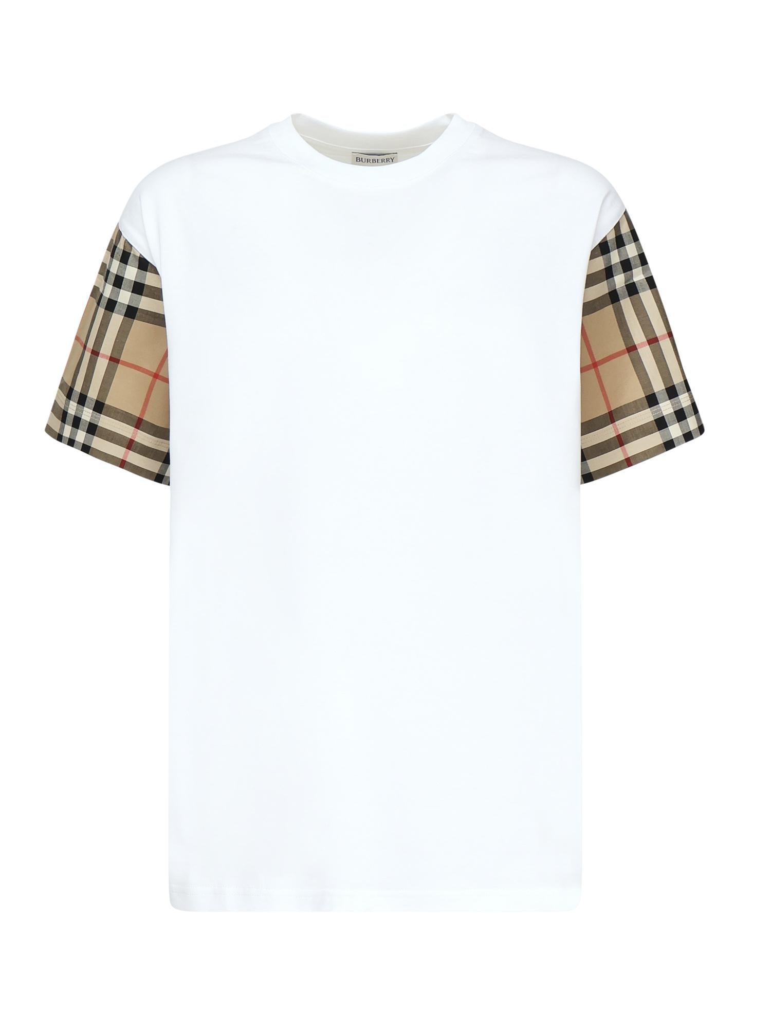 T-shirt 'Check' 8073029 A1464 BURBERRY 
