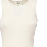 Top in seta e cotone FZXD56 AUI4F08QQ FENDI 