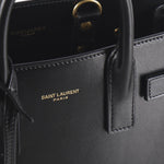 Borsa Sac de Jour Nano in pelle liscia 392035 02G9W1000 SAINT LAURENT 