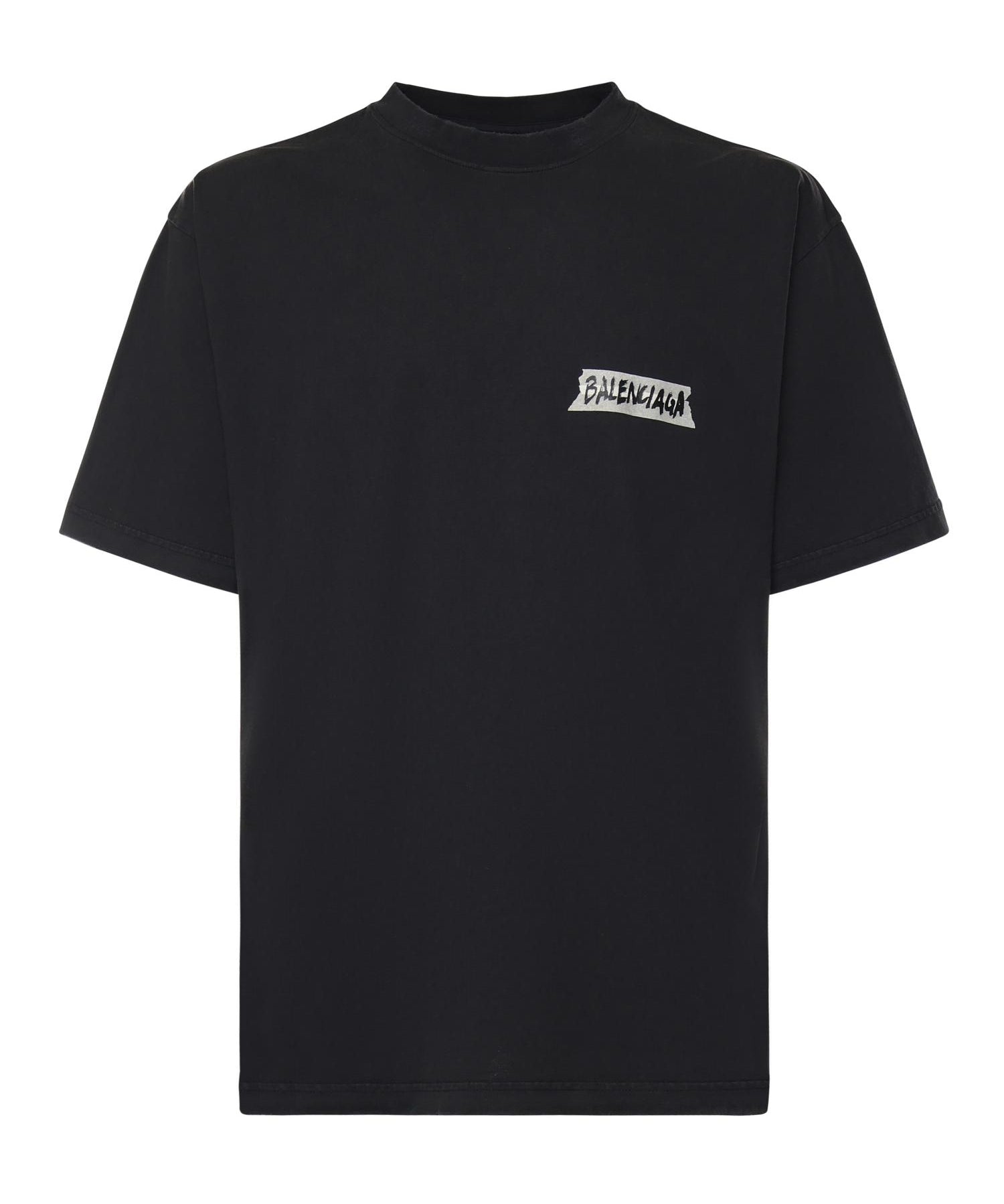 T-Shirt Masking Tape in jersey 764235 TTVL61041 BALENCIAGA 