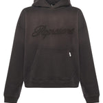 Felpa con cappuccio nera vintage<BR/> MLM100160 17 REPRESENT 