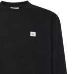 Felpa in spugna monologo con logo LV04RC273G UB1 CALVIN KLEIN 