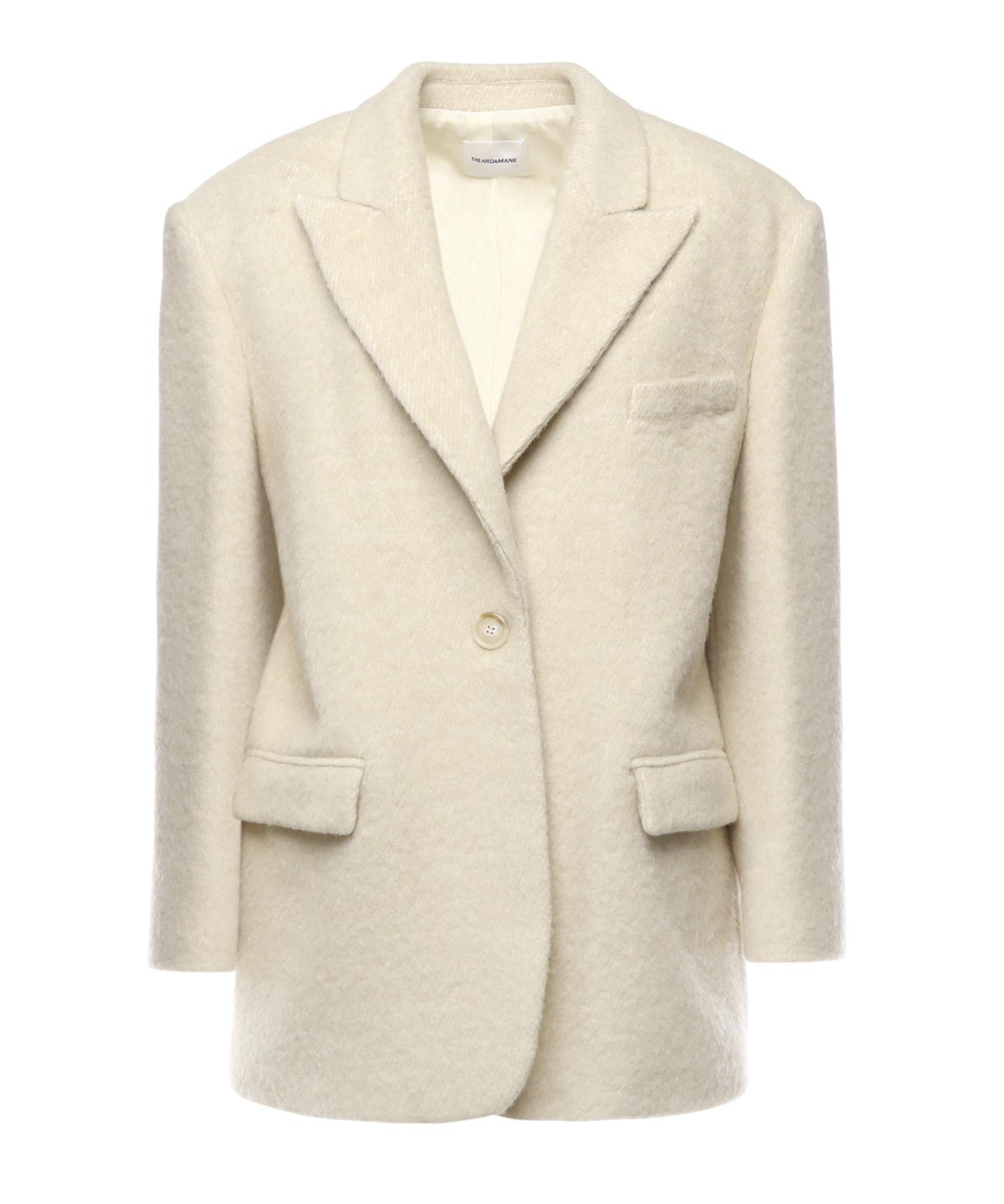 Blazer monopetto Teresa T182030B TNW047IVORY THE ANDAMANE 