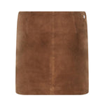 Gonna mini in suede G625 PL0586DXXX016 DONDUP 