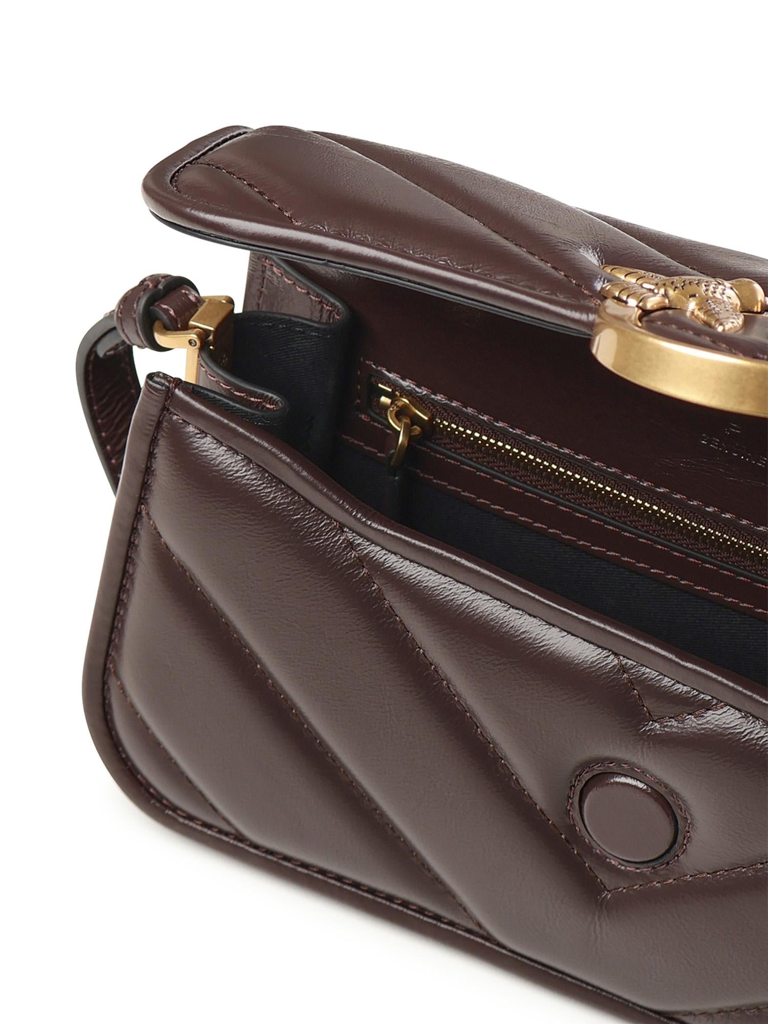 Borsa Love Box Horizontal in pelle chevron 105083 A2W2LA7Q PINKO 