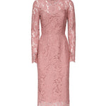 Abito longuette a tubino in pizzo F6M0DT HLM7LF0473 DOLCE & GABBANA 