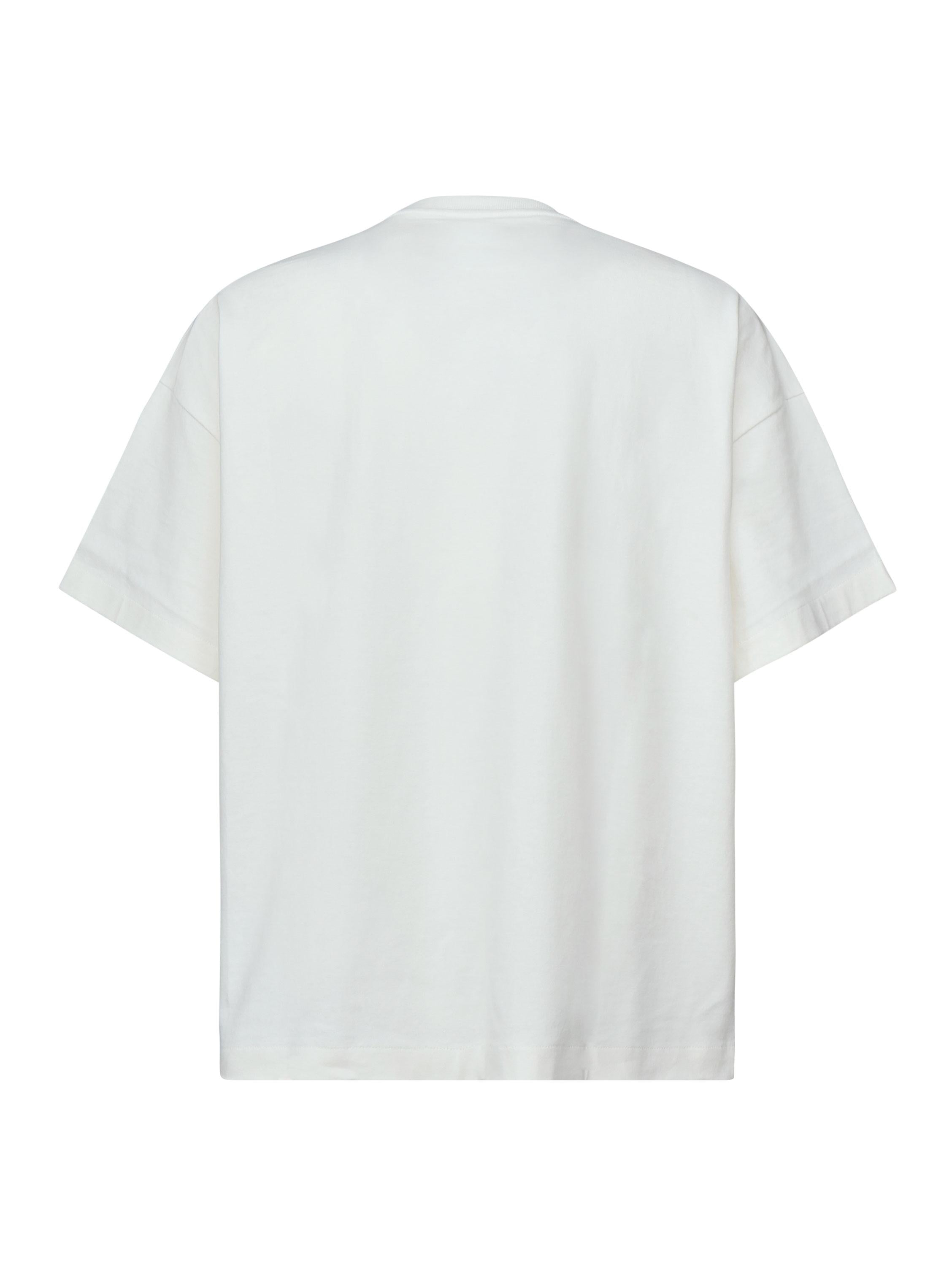 T-shirt con logo<BR/> J21GC0168 J20243102 JIL SANDER 