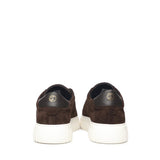 Sneakers Mars in camoscio MARS CAMISCIODARK BROWN GIULIANO GALIANO 