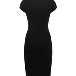 Vestito mini in maglia 5BGK00 5890ZJBLK MARCIANO BY GUESS 