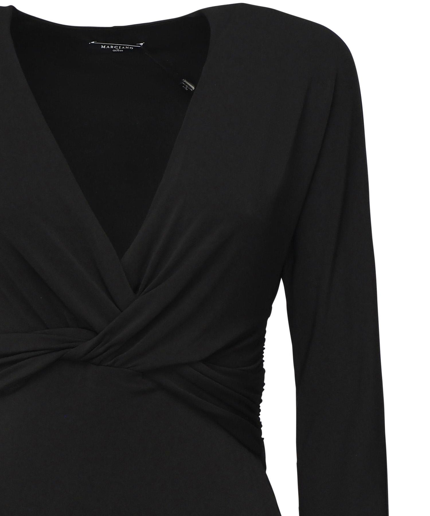 Abito midi Matilde 5YGK35 6257AJBLK MARCIANO BY GUESS 