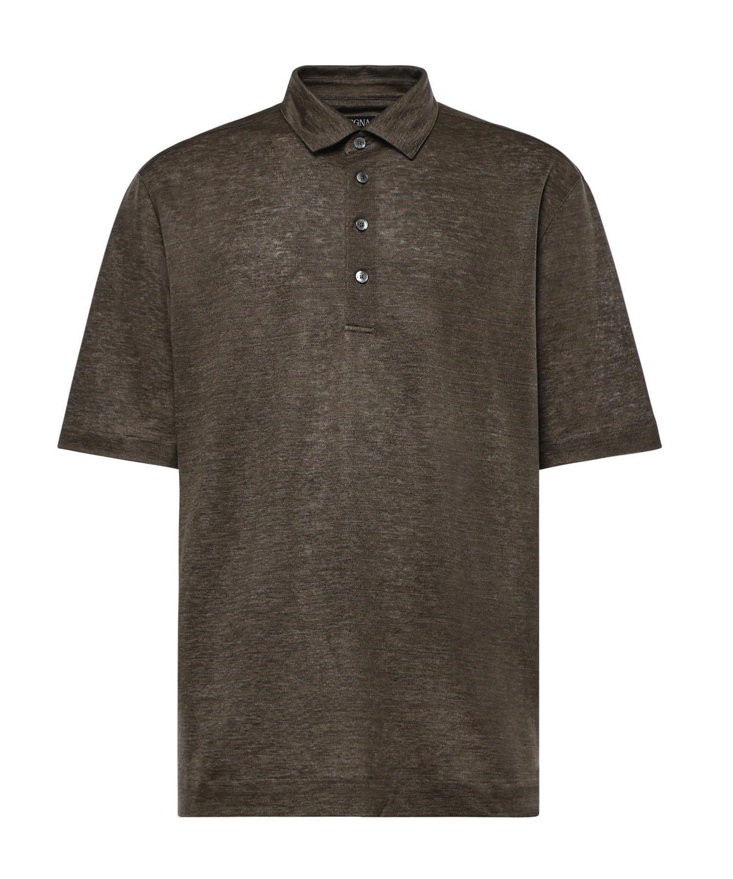 Polo in Oasi Lino UH352A3 H770252 ZEGNA 