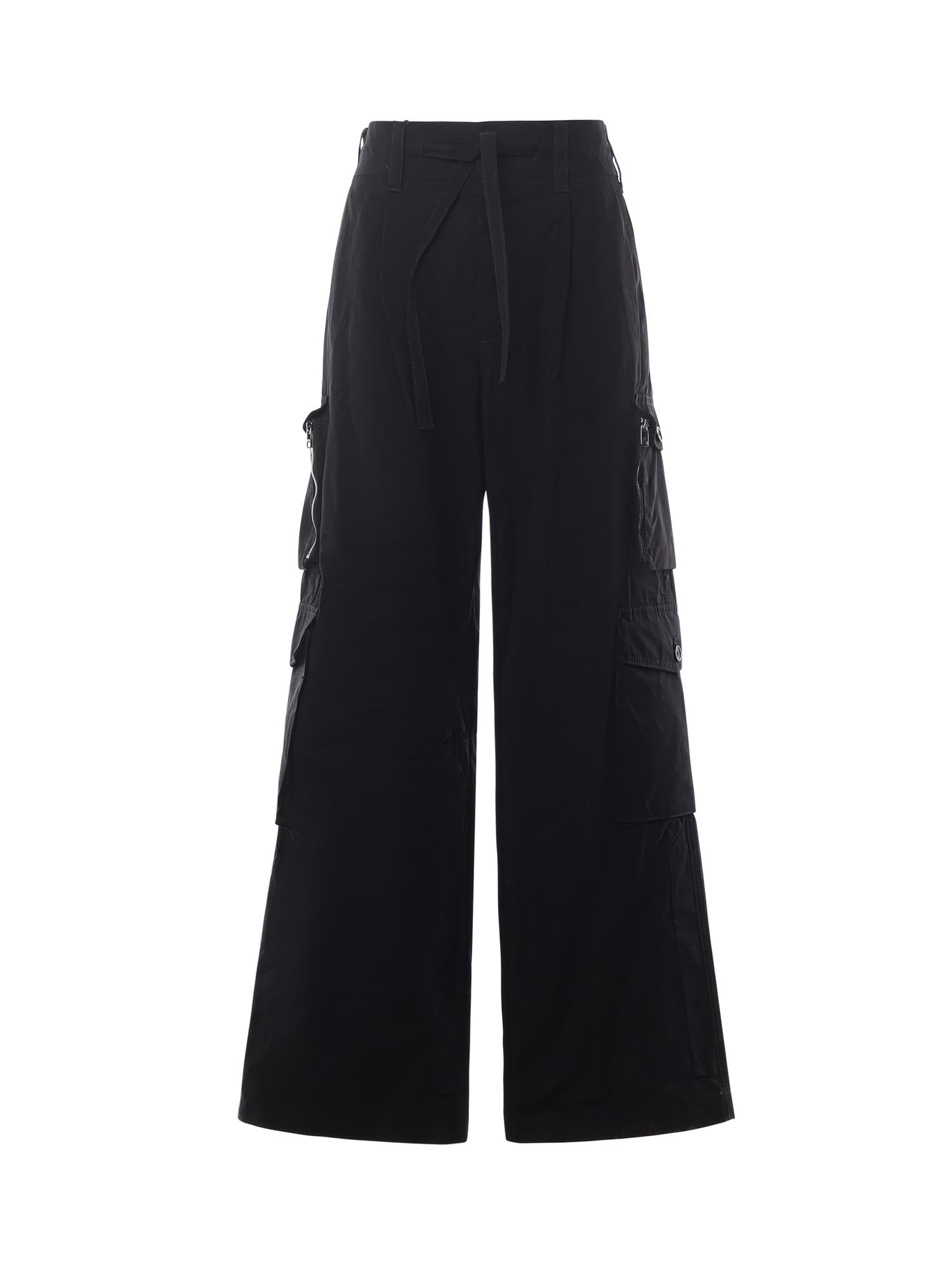 Pantaloni cargo in faille GP15UT HUMS8N0000 DOLCE & GABBANA 