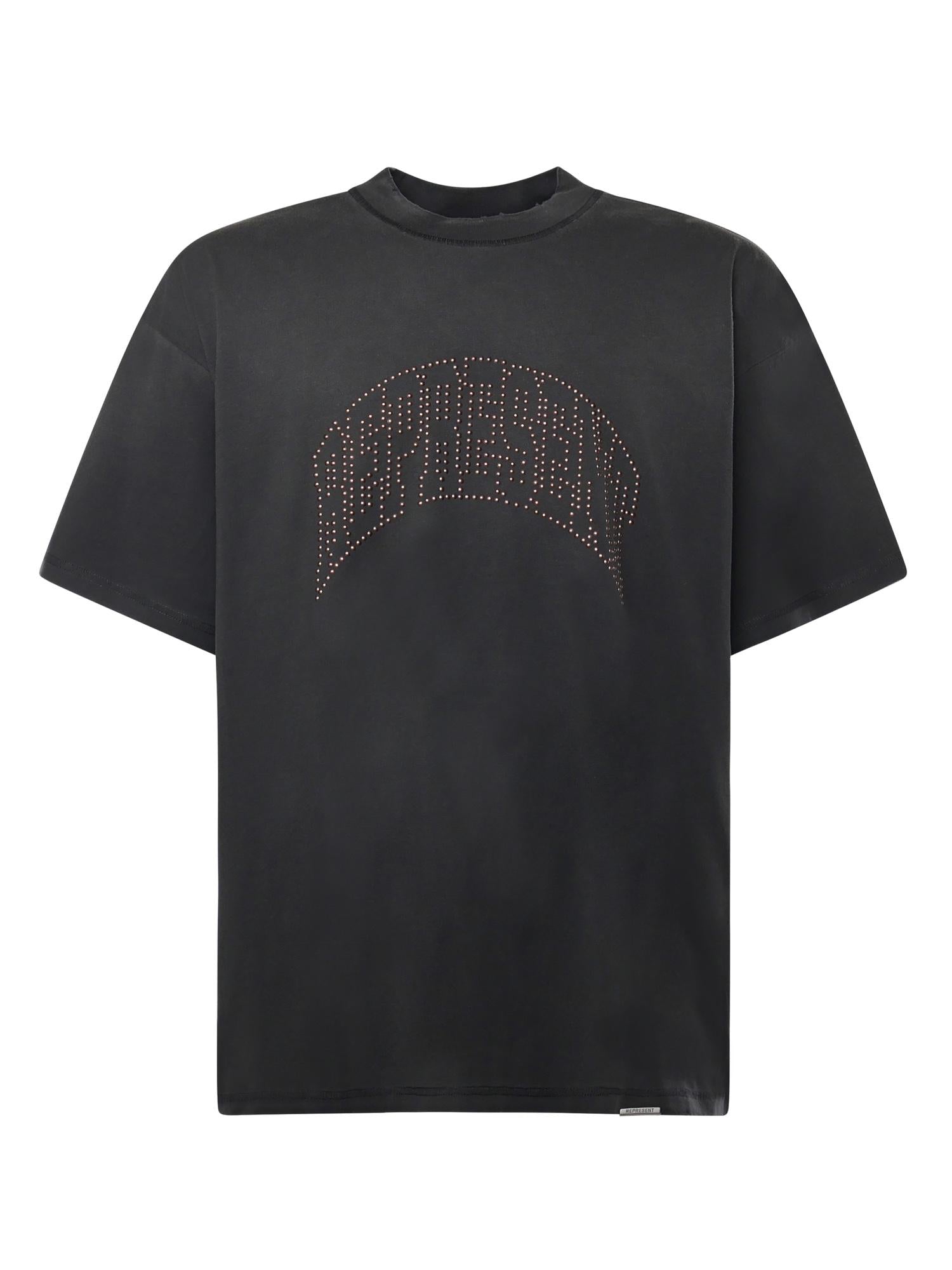 T-shirt Embellished in cotone MLM100180 04 REPRESENT 