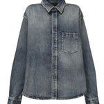 Camicia in cotone con Tasca sul Petto 783691 THW254245 BALENCIAGA 