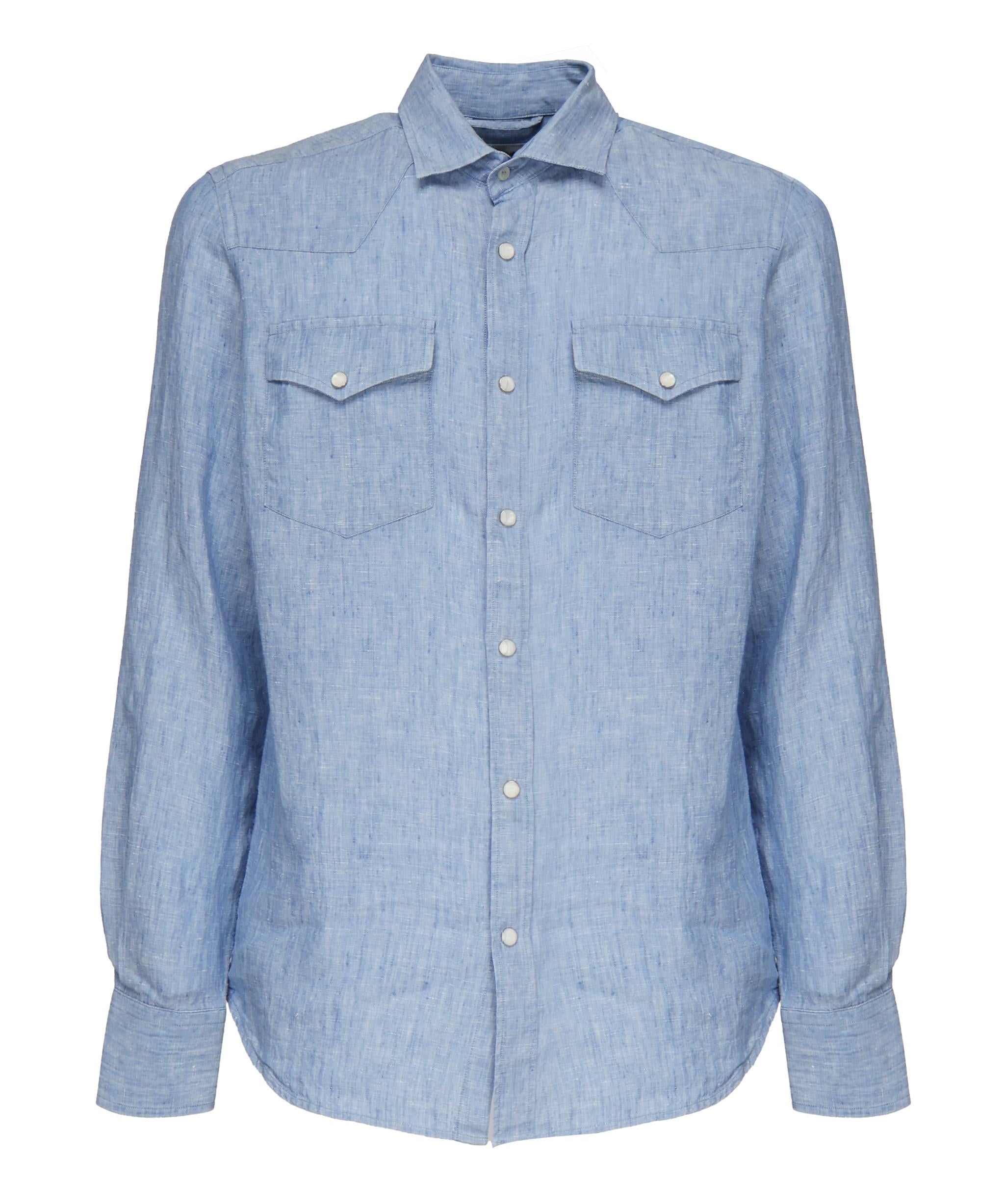 Camicia Greg in lino GRG0001 00339H MC2 SAINT BARTH 