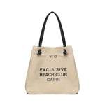 Borsa shooping Beach Club 73BS92701 BEACH CLUBNATURALE/NERO V° 73 