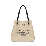 Borsa shooping Beach Club 73BS92701 BEACH CLUBNATURALE/NERO V° 73 