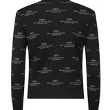 Maglione con logo all-over 812576 T17241269 BALENCIAGA 