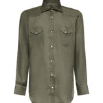 Camicia Texas in lino SCC0001SH46420900B  SARTORIO NAPOLI 