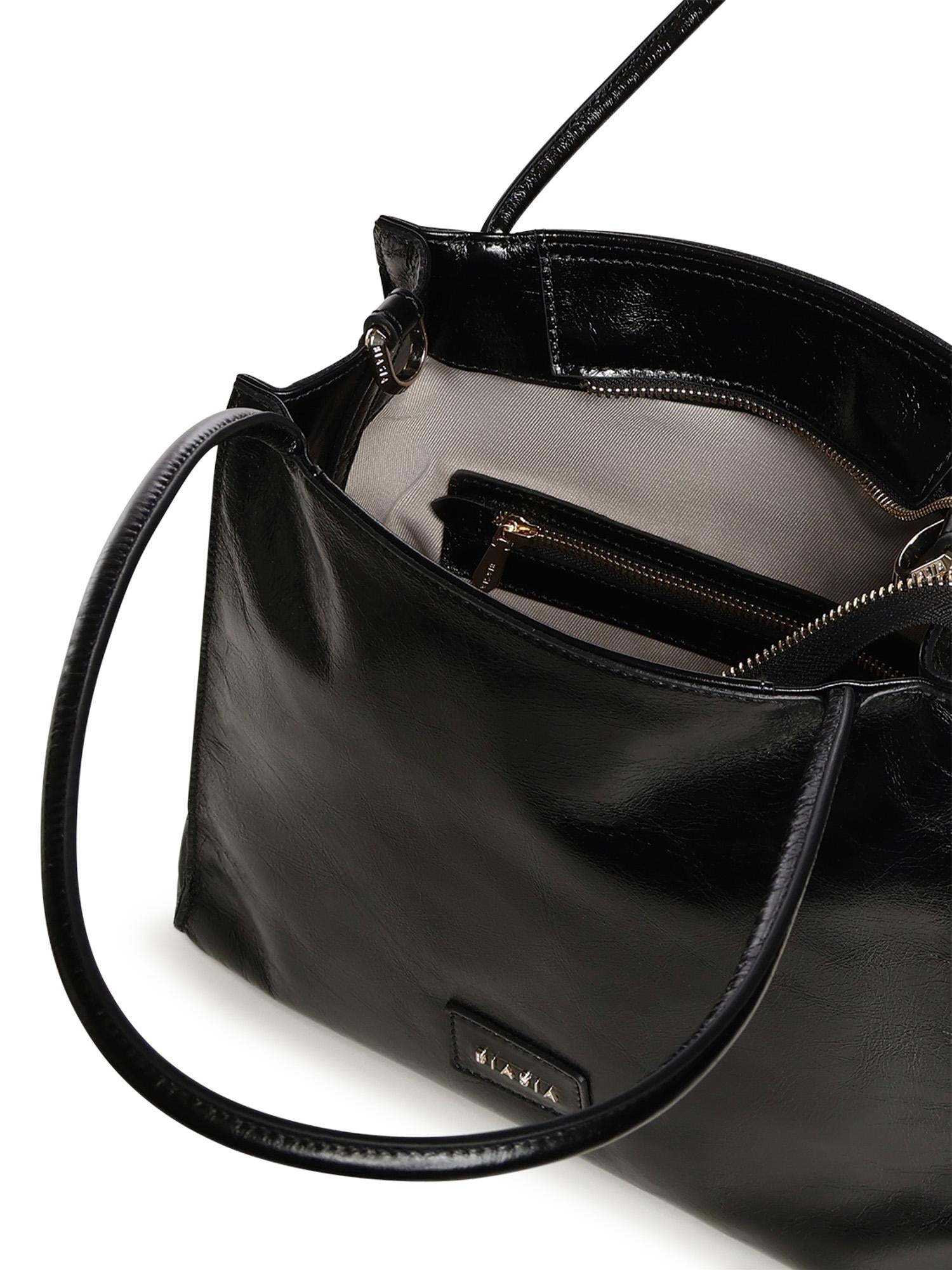 Borsa a spalla in pelle BIBP9UV02 001 BIASIA 
