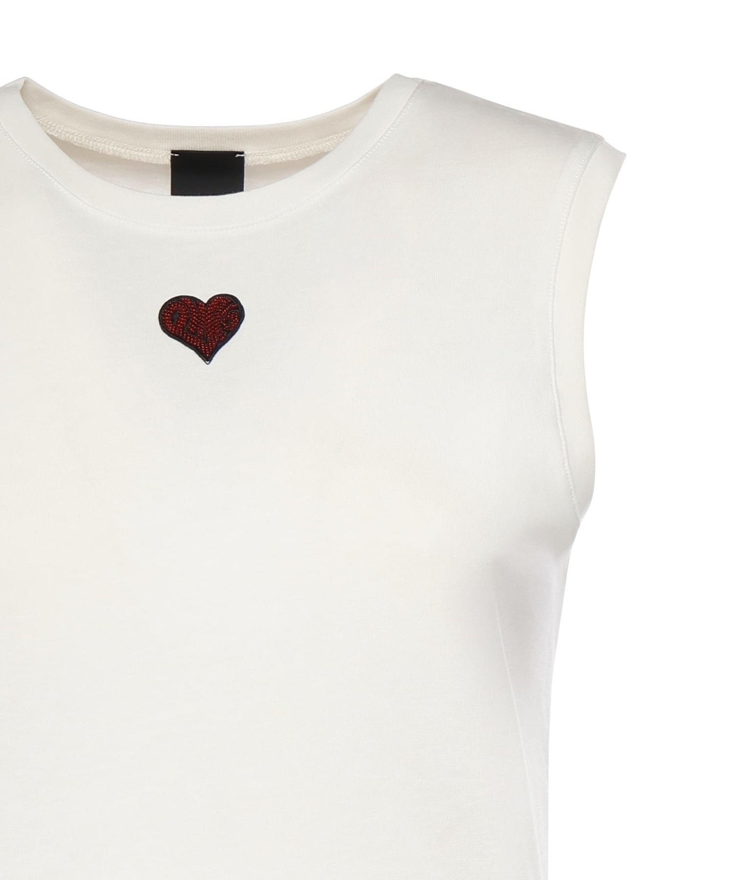 Tank top in jersey di cotone 105741 A326Z05 PINKO 